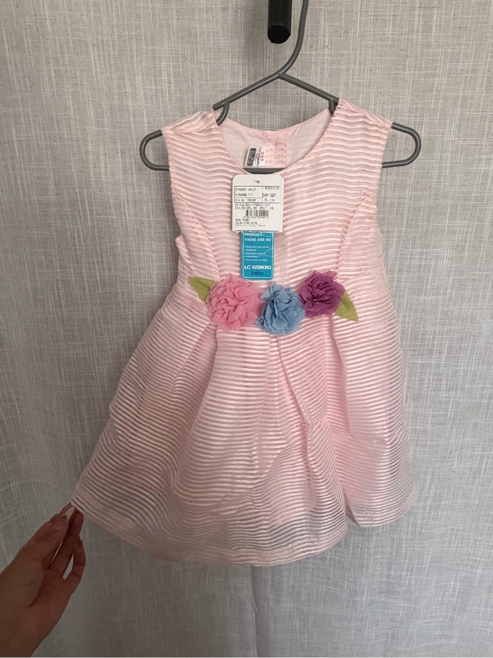 Pink formal girl dress